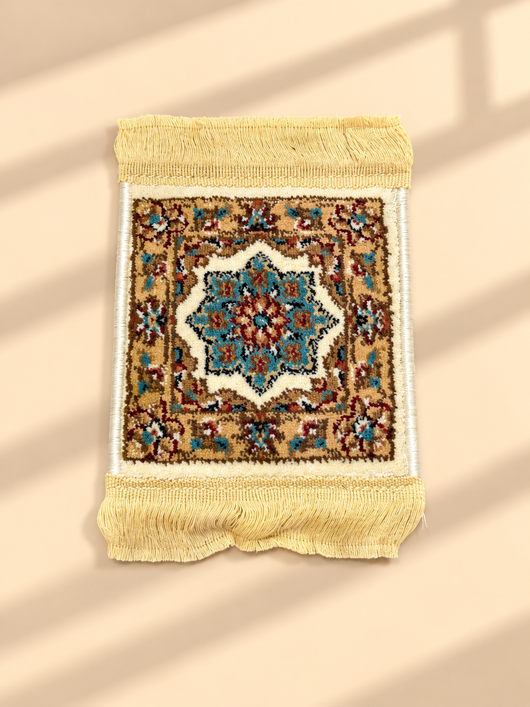 Little Carpets — Fringed Rug-Style Coasters