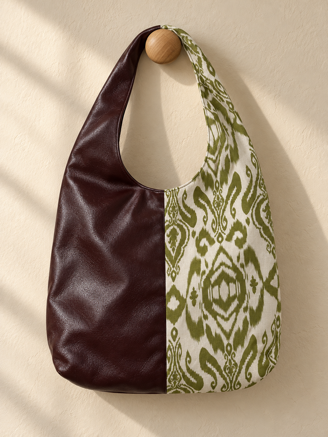 Green Atlas Leather bag