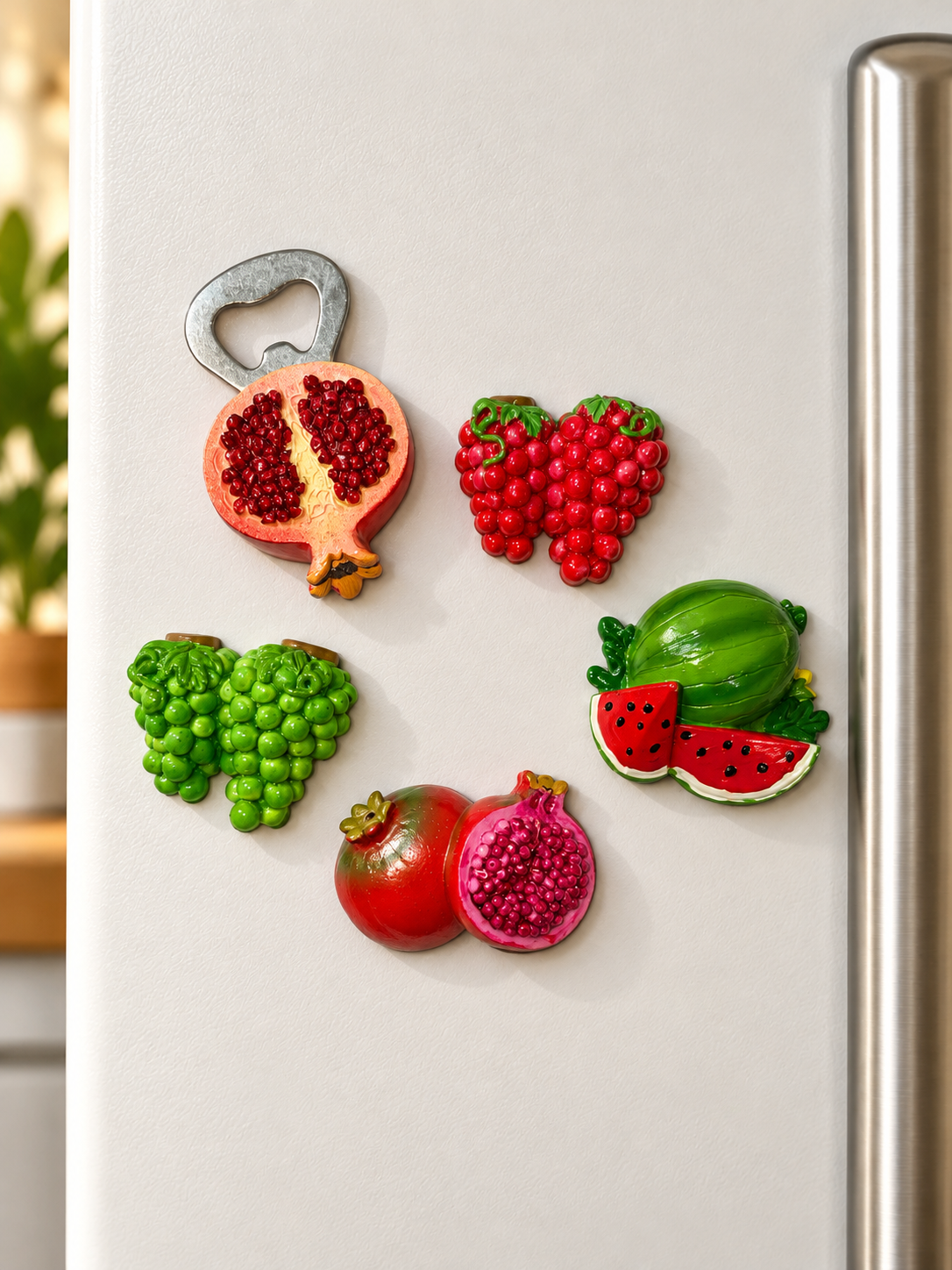 Orchard Treasures — Fruit Fridge Magnets