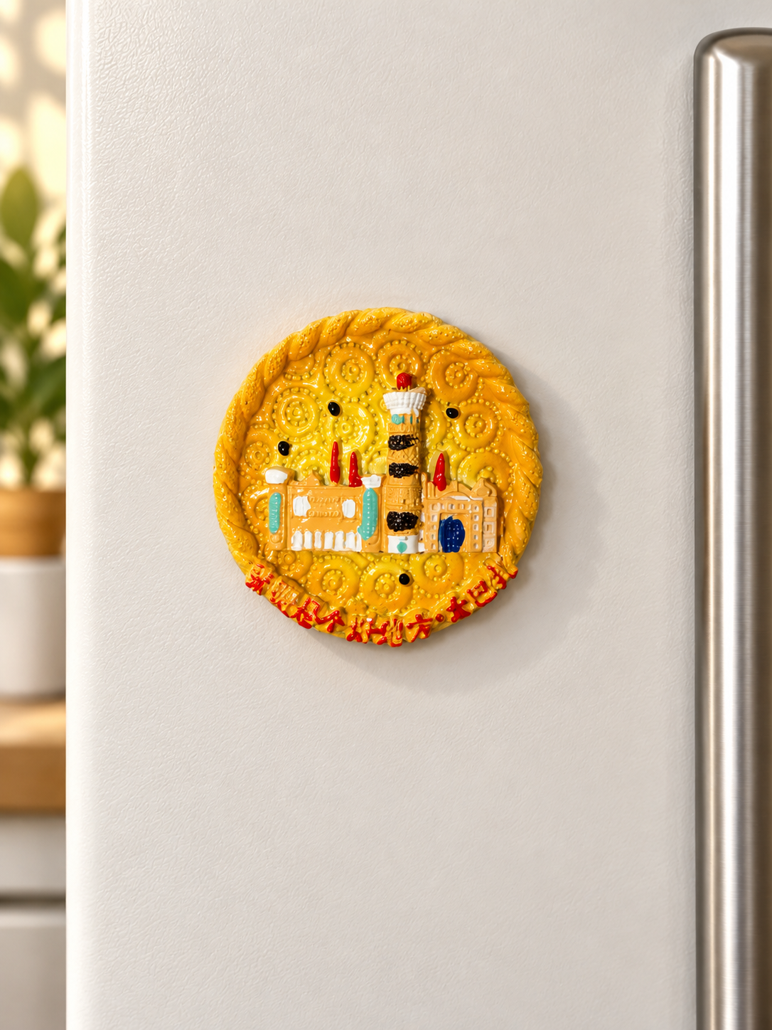 Sounds & Sights of Home — Uyghur Naan Magnets