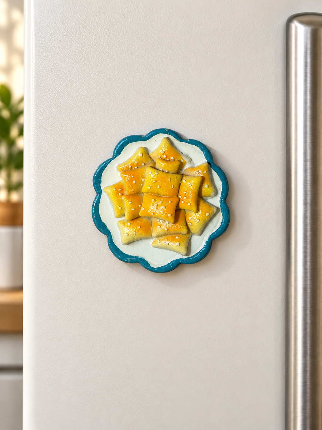 A Taste of Home — Uyghur Food Fridge Magnets