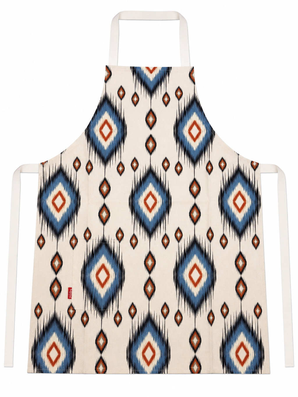 White/Blue Atlas Apron