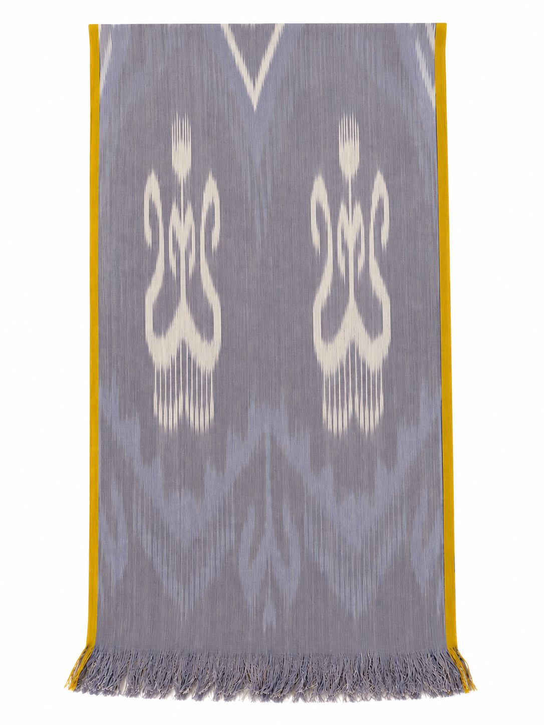 Light Grey Hotan Silk Scarf