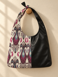 Purple Atlas Leather bag