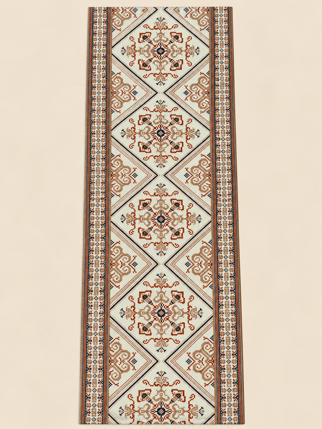 Terracotta Charm — Tassel Table Runner