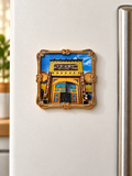 Golden Gateway — Decorative Fridge Magnet