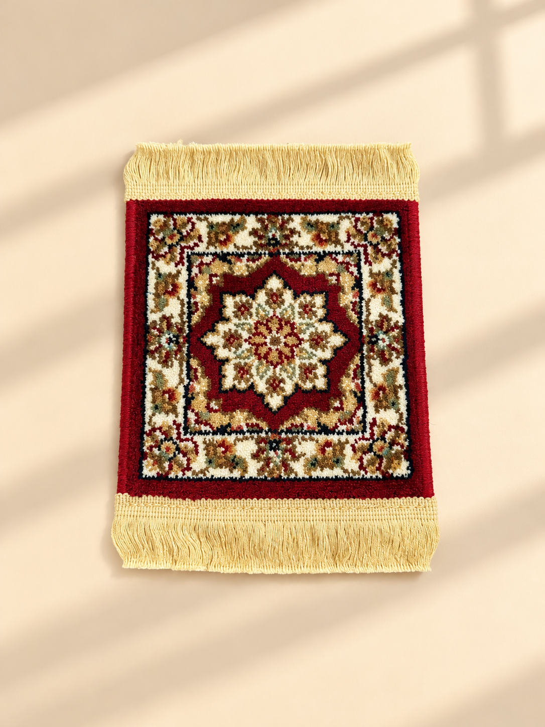 Little Carpets — Fringed Rug-Style Coasters