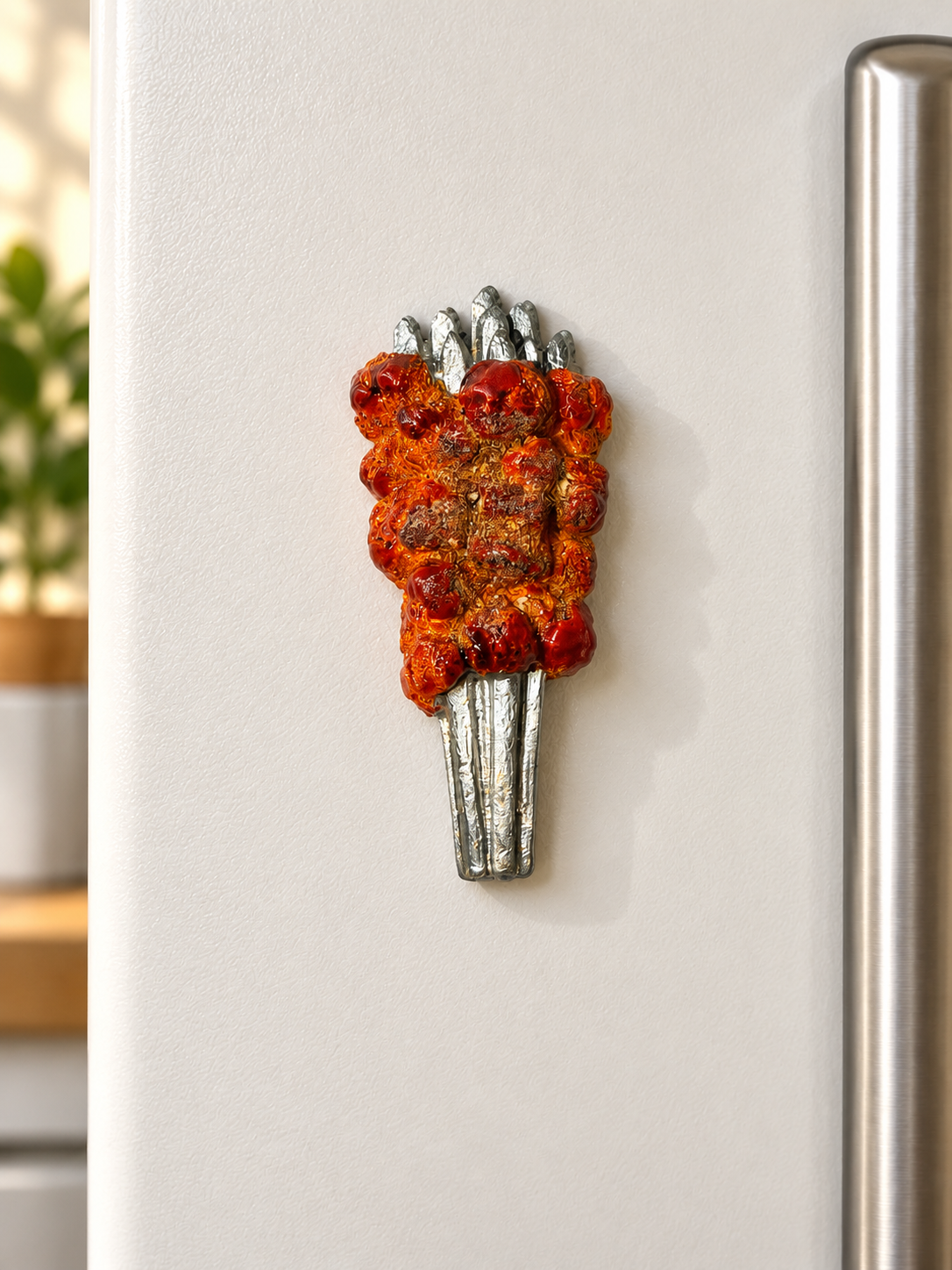 A Taste of Home — Uyghur Food Fridge Magnets