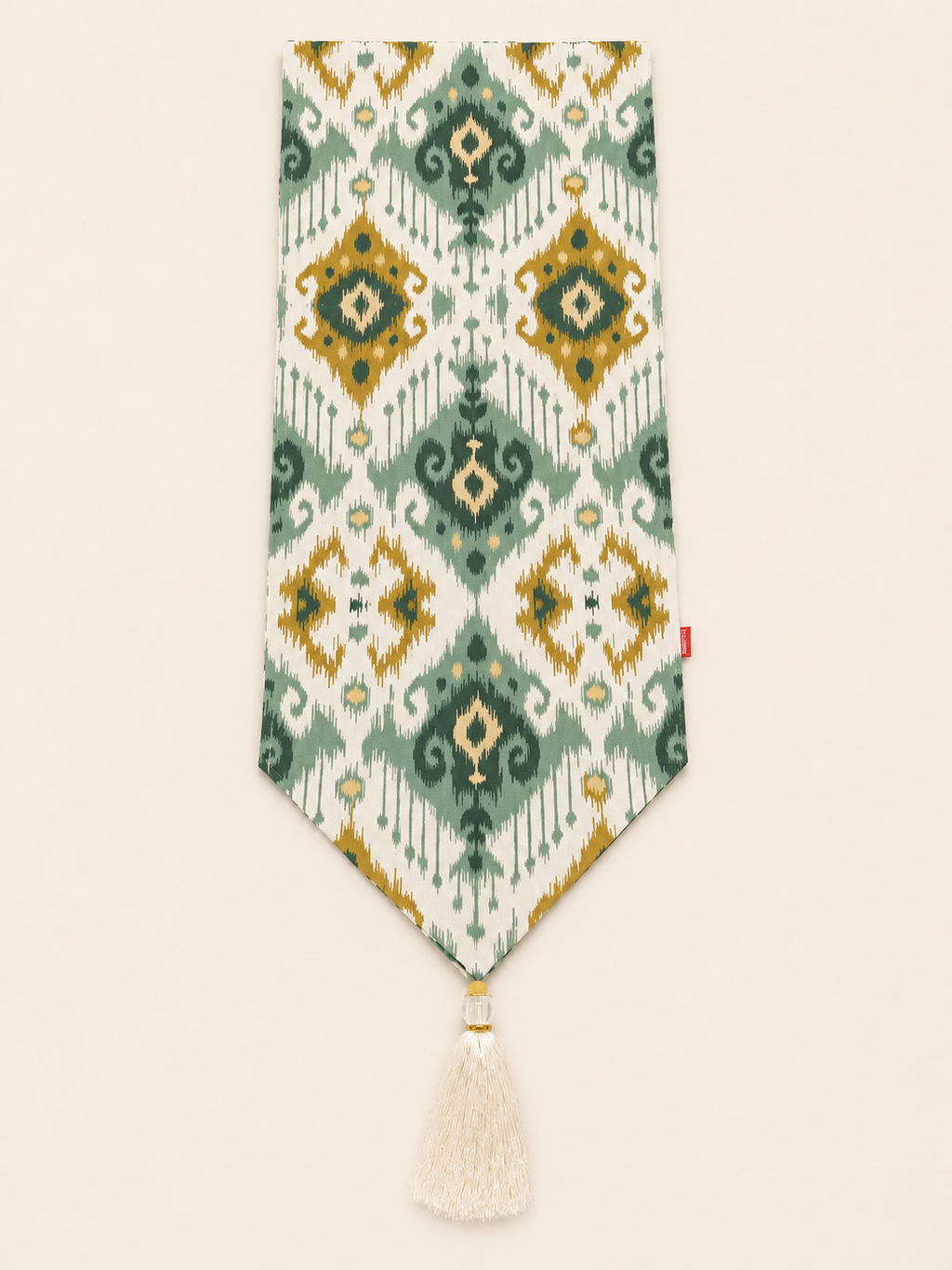 Green Atlas Table Runner