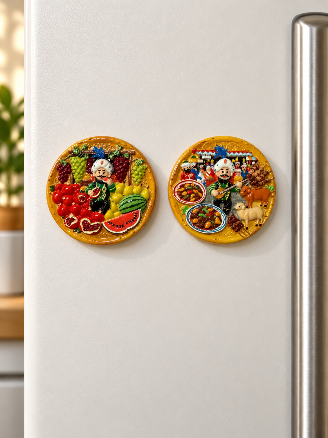 A Feast of Joy — Uyghur Fridge Magnets