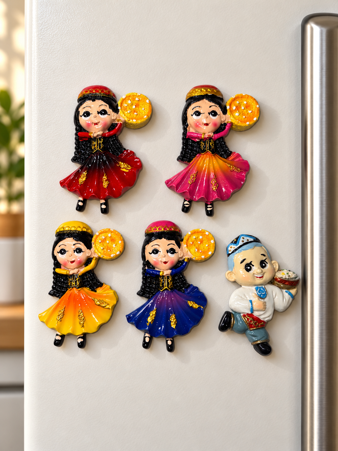 Little Joys of Home — Uyghur Character Fridge Magnets