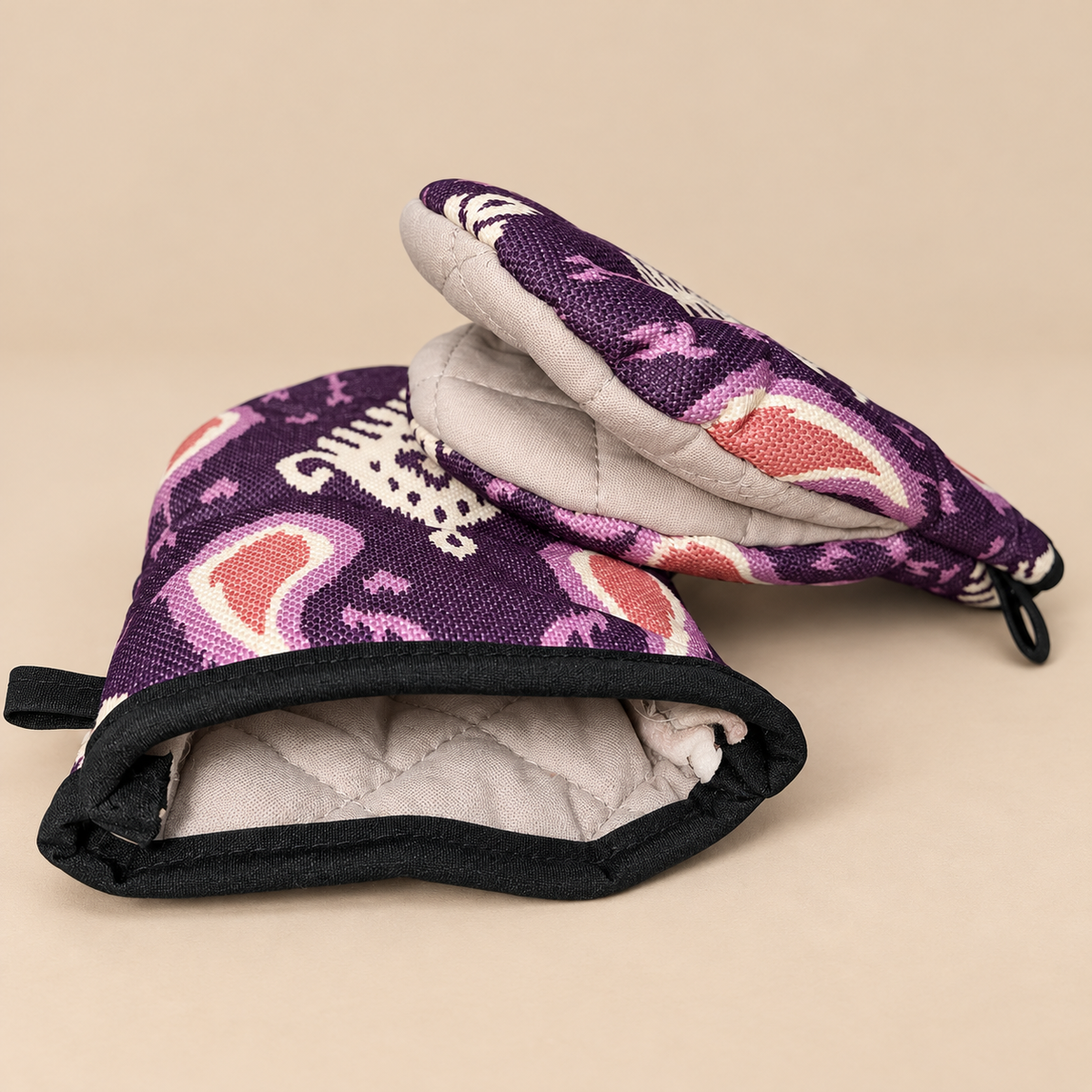 Plum Petals — Atles Mini Oven Mitts