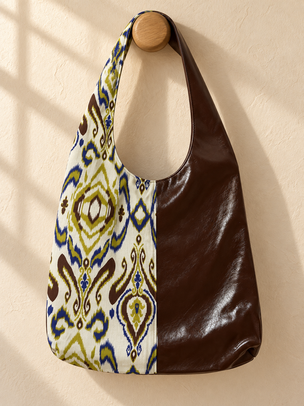 Mustard Yellow Atlas Leather Bag