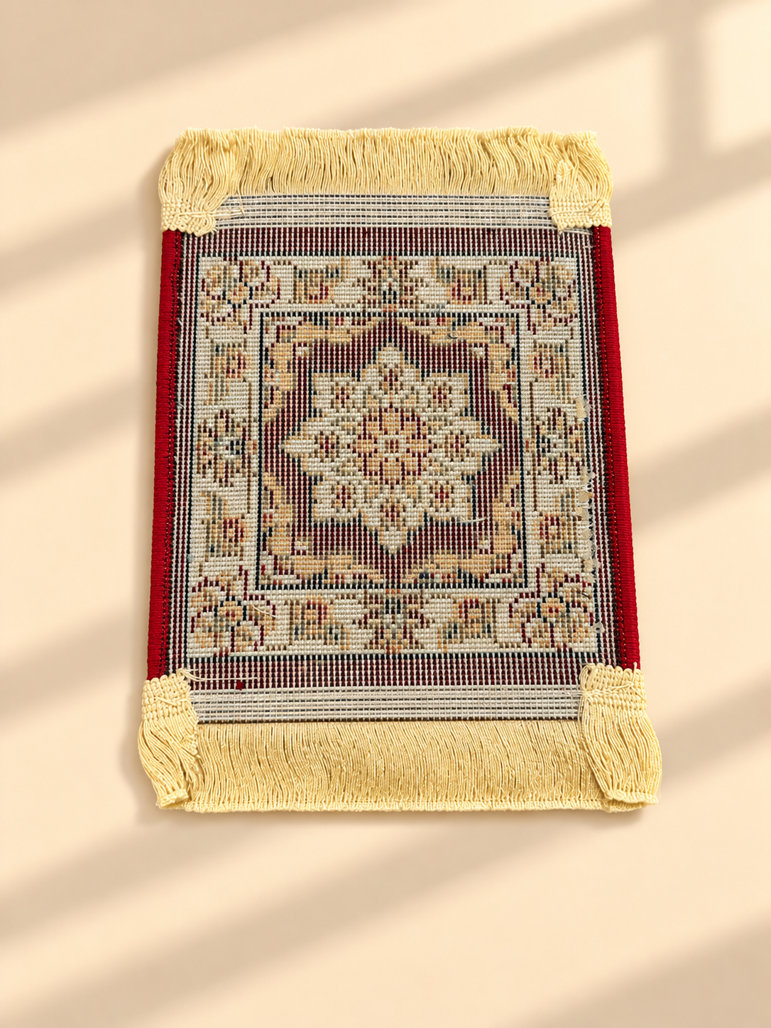 Little Carpets — Fringed Rug-Style Coasters