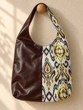 Mustard Yellow Atlas Leather Bag