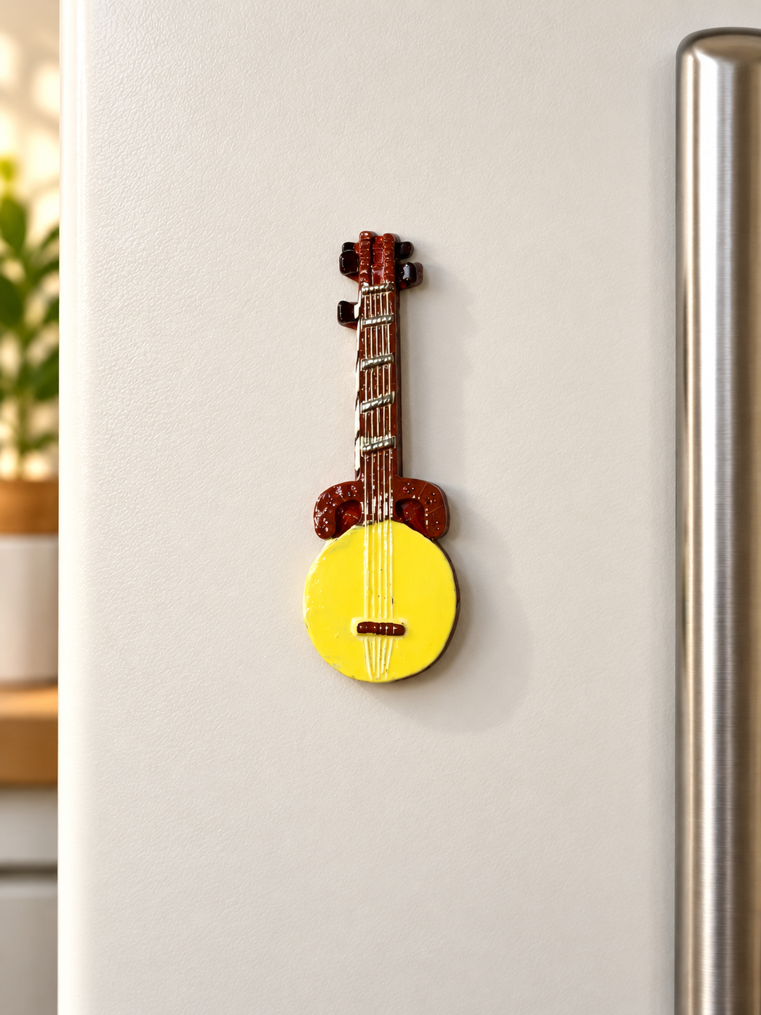 Melodies of Home — Uyghur Instrument Fridge Magnets