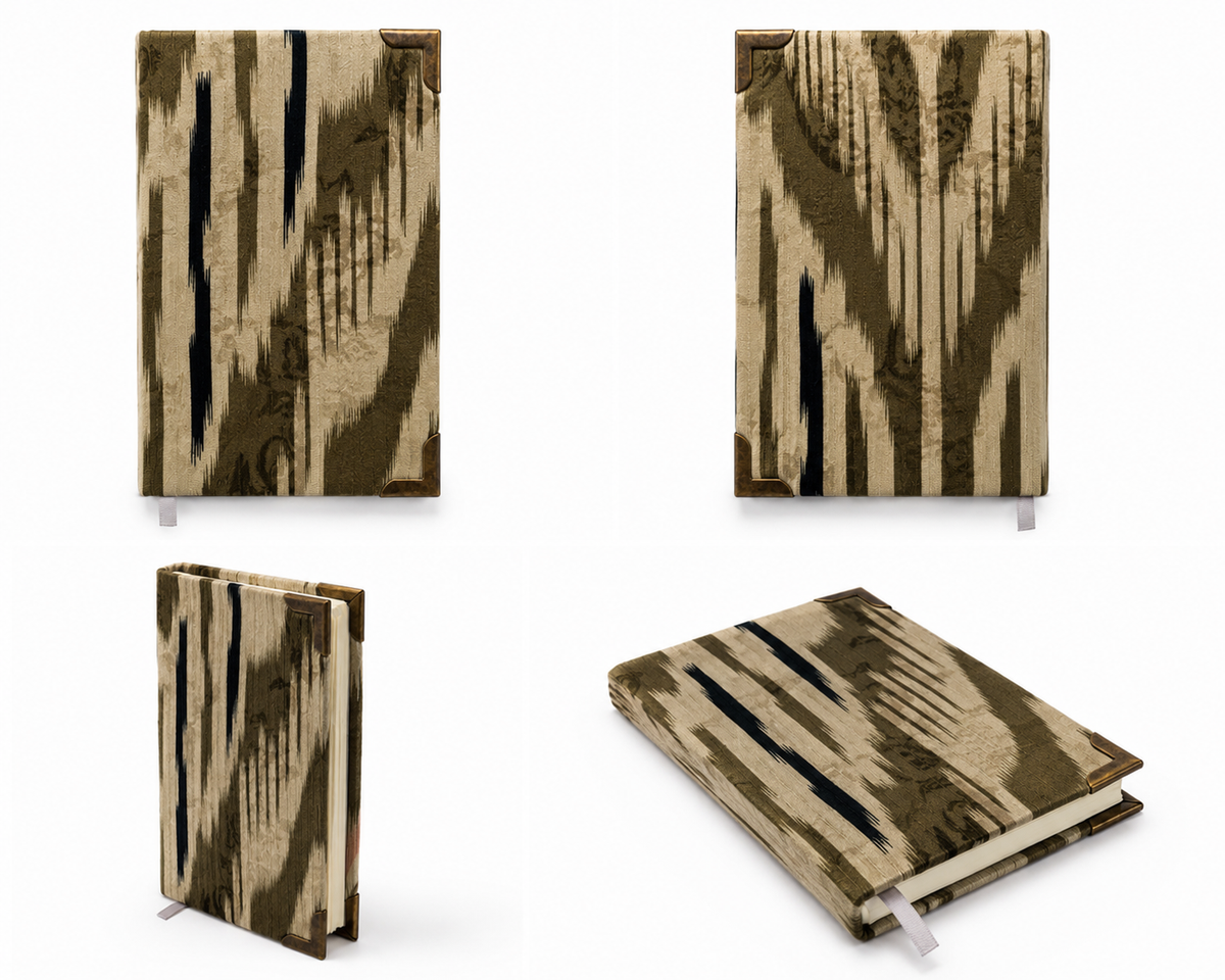 Mini Atlas Silk Notebook
