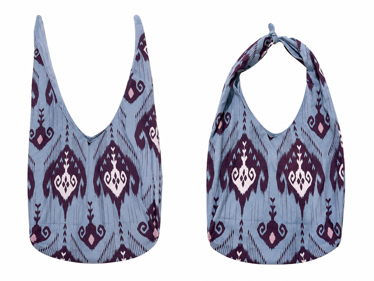 Blue Atlas Tote