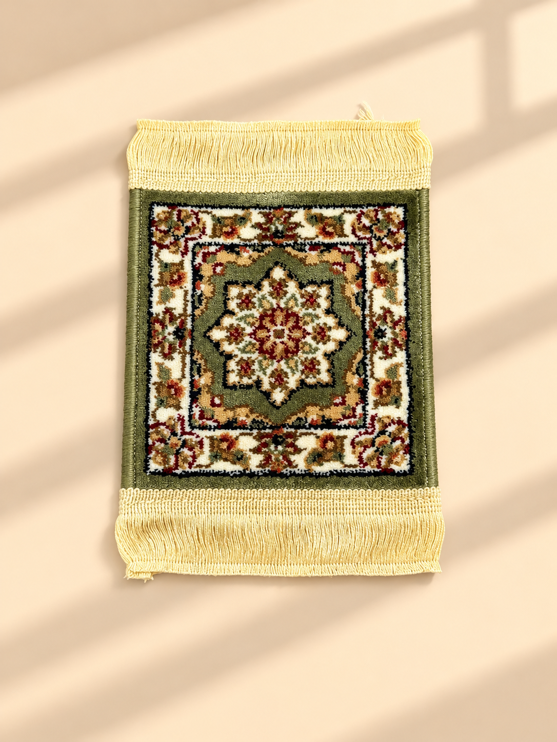 Little Carpets — Fringed Rug-Style Coasters