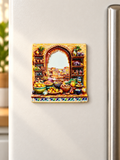 Bazaar Treasures — Decorative Fridge Magnet