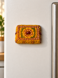 Golden Treat — Nut Cake Fridge Magnet