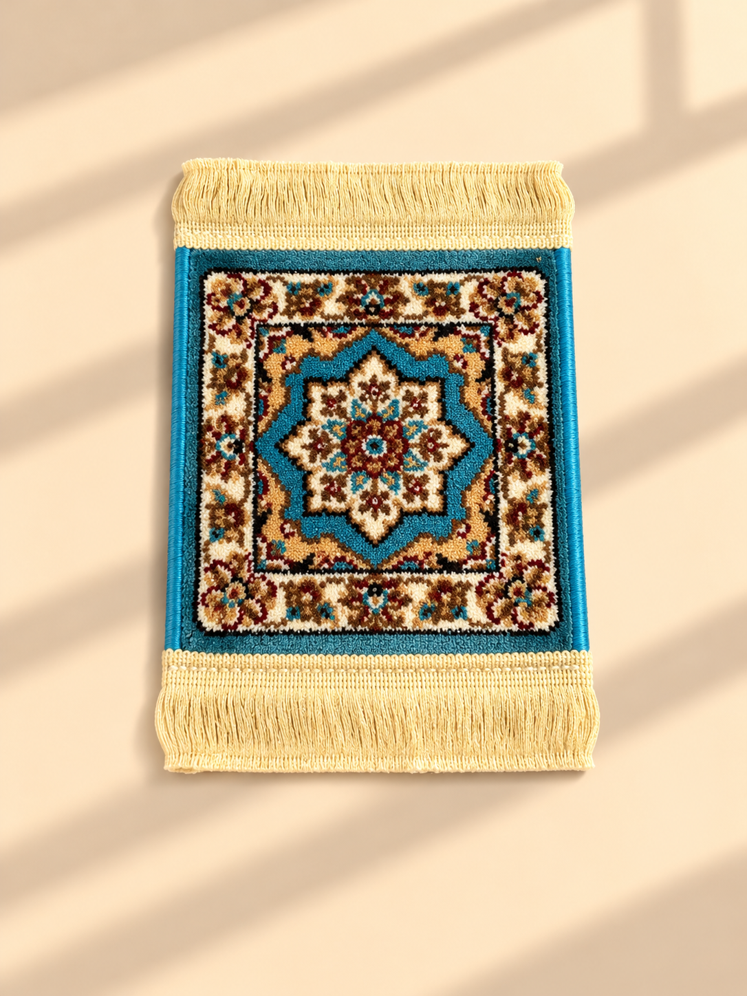 Little Carpets — Fringed Rug-Style Coasters