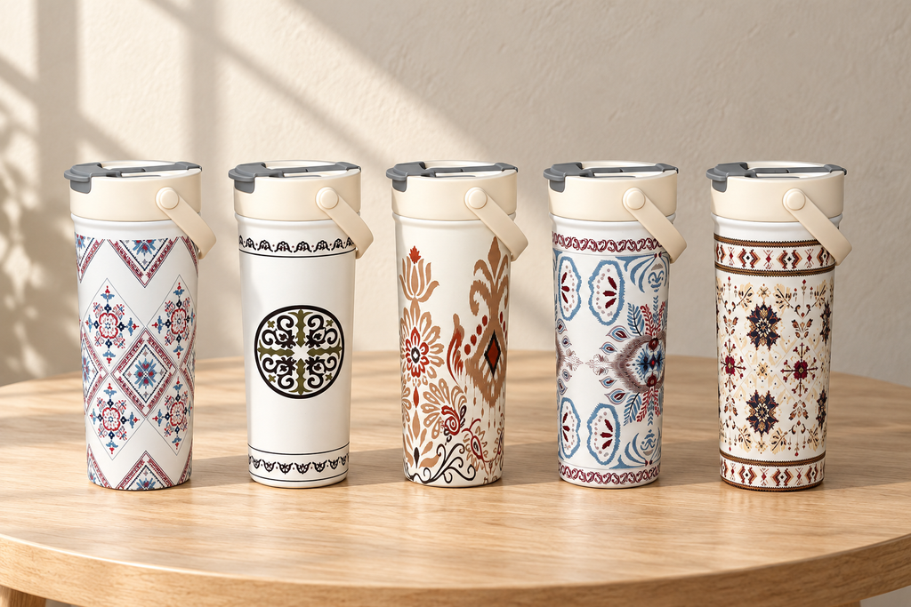 Heritage on the Go — 600ml Travel Mugs