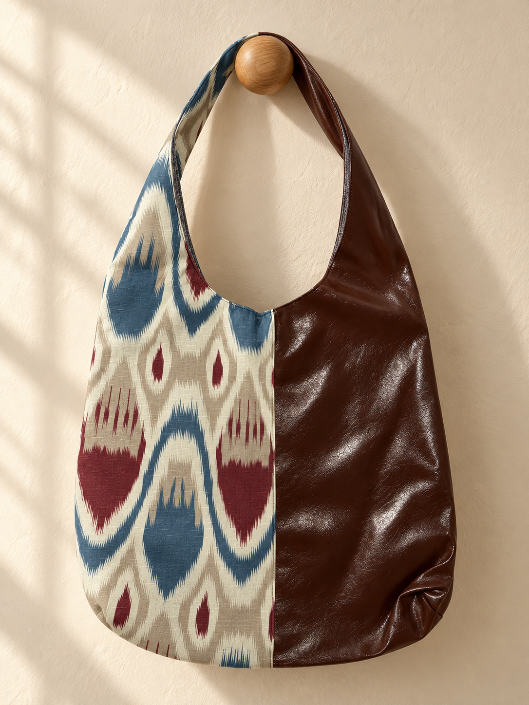 Dusty Blue Leather Bag