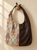 Pink Atlas leather bag