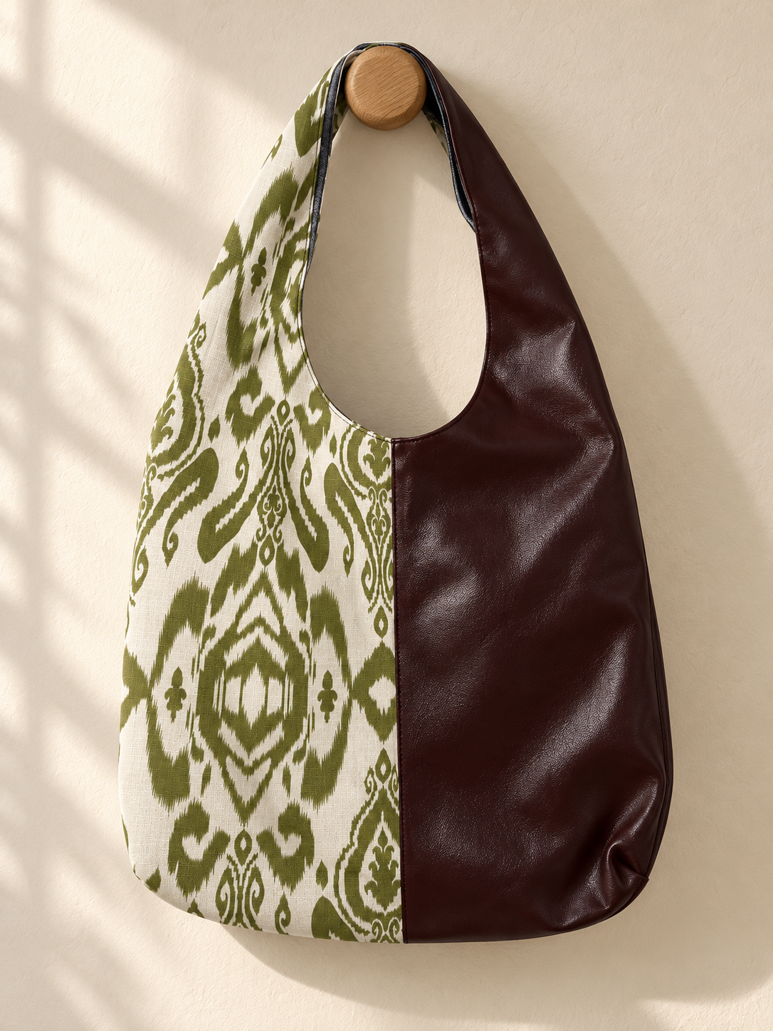 Green Atlas Leather bag