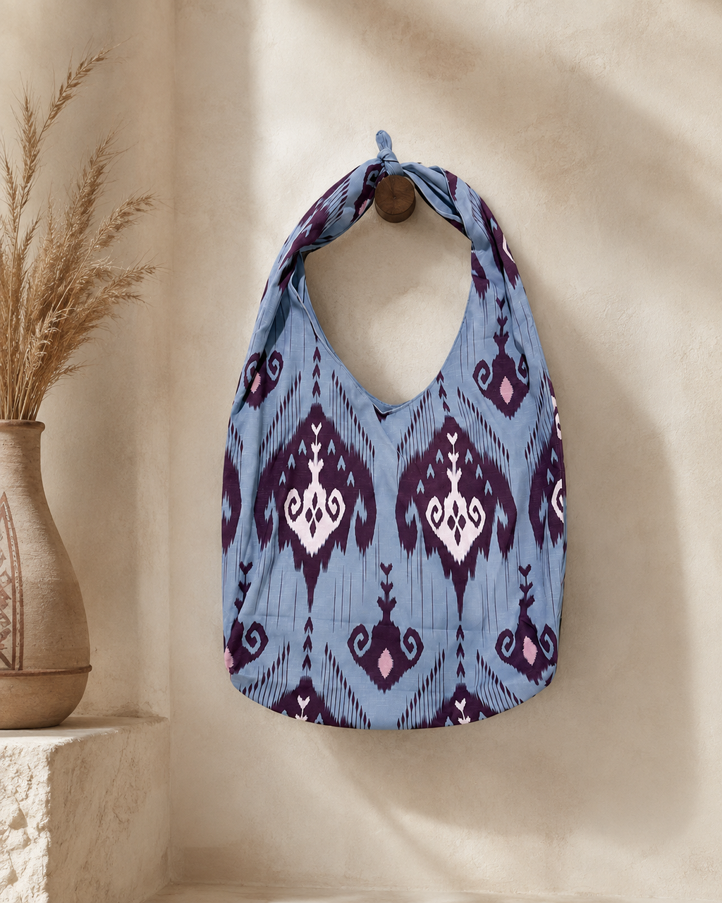 Blue Atlas Tote