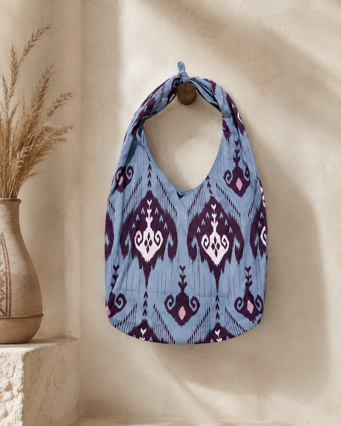 Blue Atlas Tote
