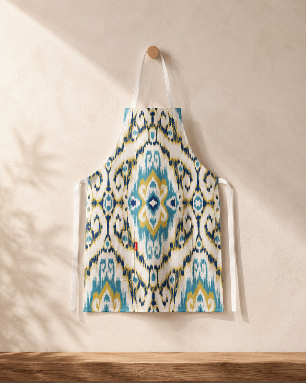 White/Green Atlas Apron