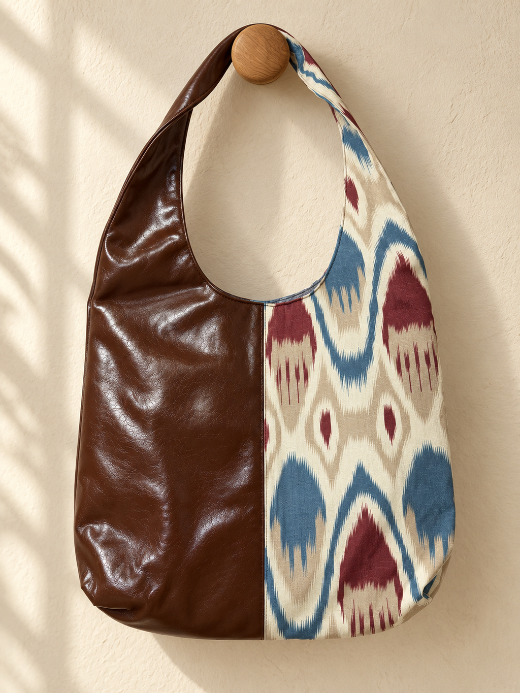 Dusty Blue Leather Bag