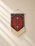 Crimson Heritage — Tassel Cloth Wall Hanging